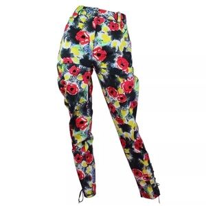 NEW Chanel Floral Riding Pants SS97 Size US 4/6